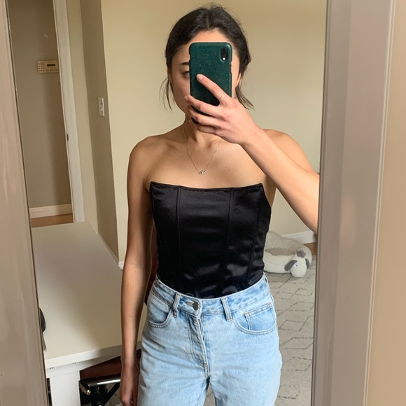 Black corset top - Picture 5 of 5